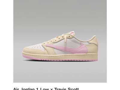 Travis Scott Pink Shy Jordan 1