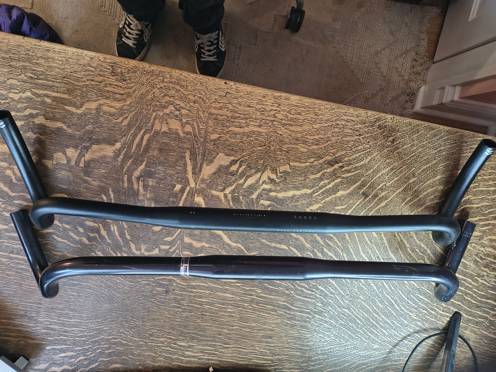 Crazy wide 75cm drop bars- Never mounted. Farr Wide-R and Curve Walmer