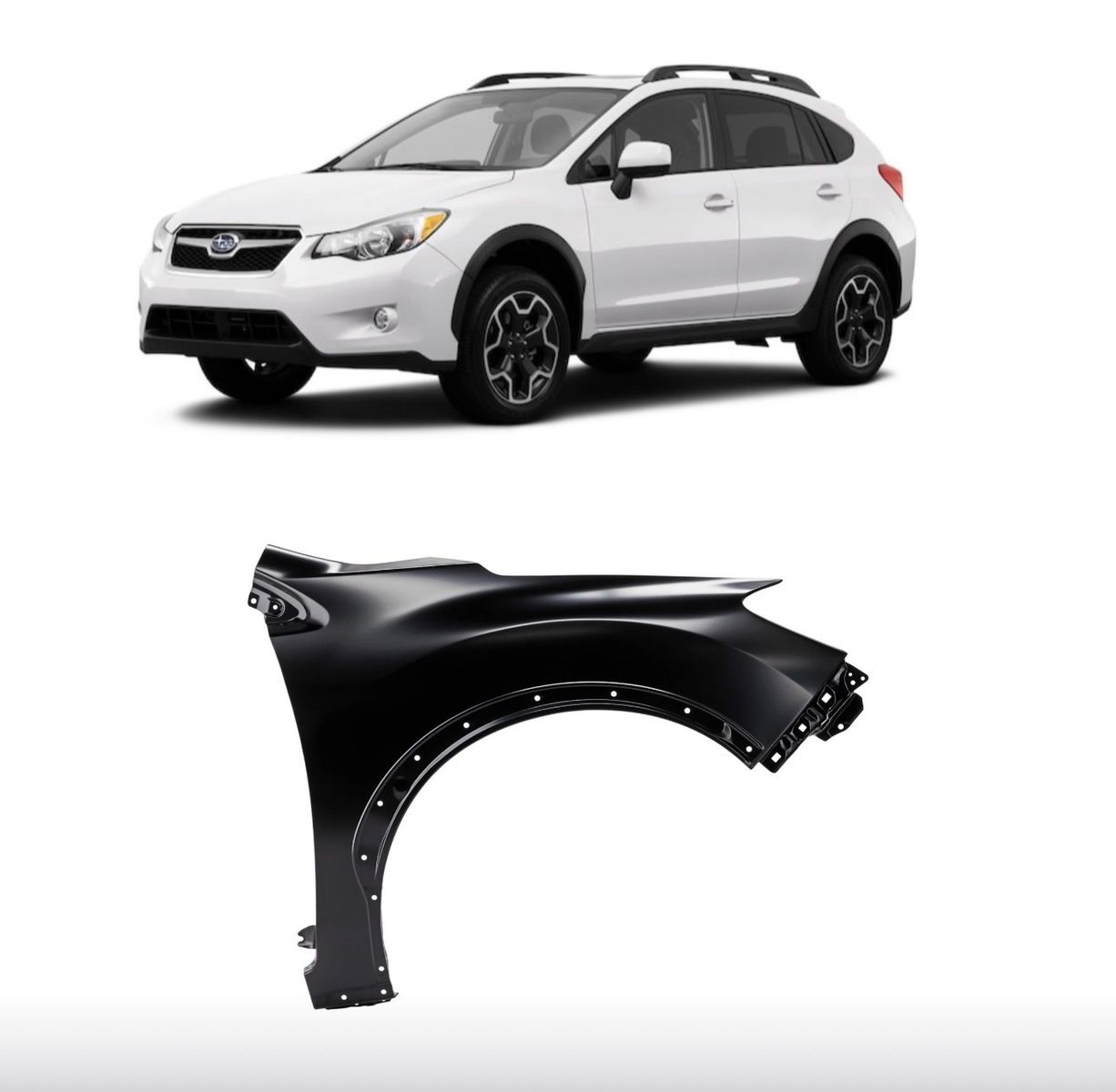 Subaru Crosstrek XV 2013-2017 Front Right Fender - New Aftermarket Replacement Panel