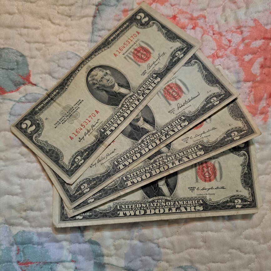 Two Dollar Red Notes