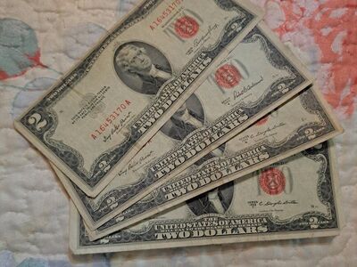 Two Dollar Red Notes