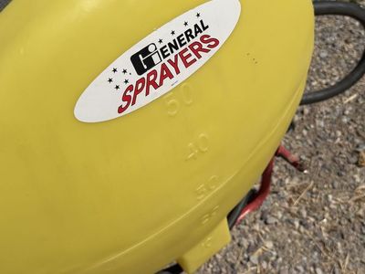 General 55 gallon 3pt sprayer