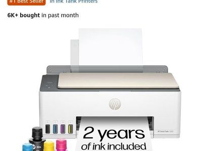 ElaraInk 5-Pack HP 31 32XL High Yield Ink Bottle Set - Black, Cyan, Magenta, Yellow