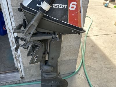 1976 Johnson 6hp outboard