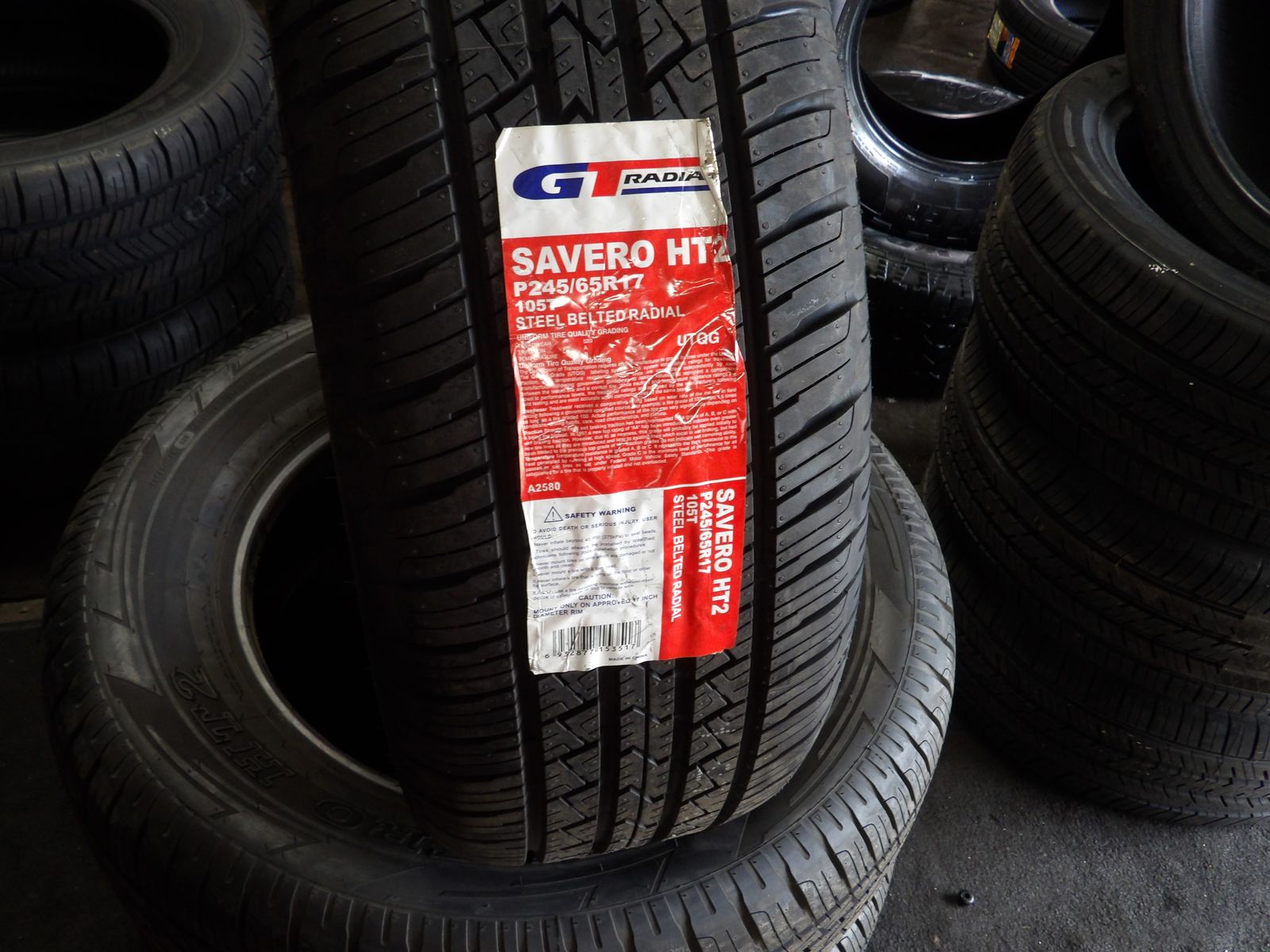 245/65R16 GT RADIAL SAVERO HT2 SET OF NEW TIRES