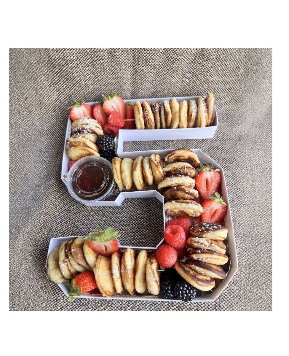 Mini Pancake letter & numbers