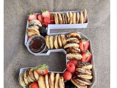 Mini Pancake letter & numbers