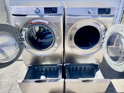 Samsung steam washer&dryer free delivery