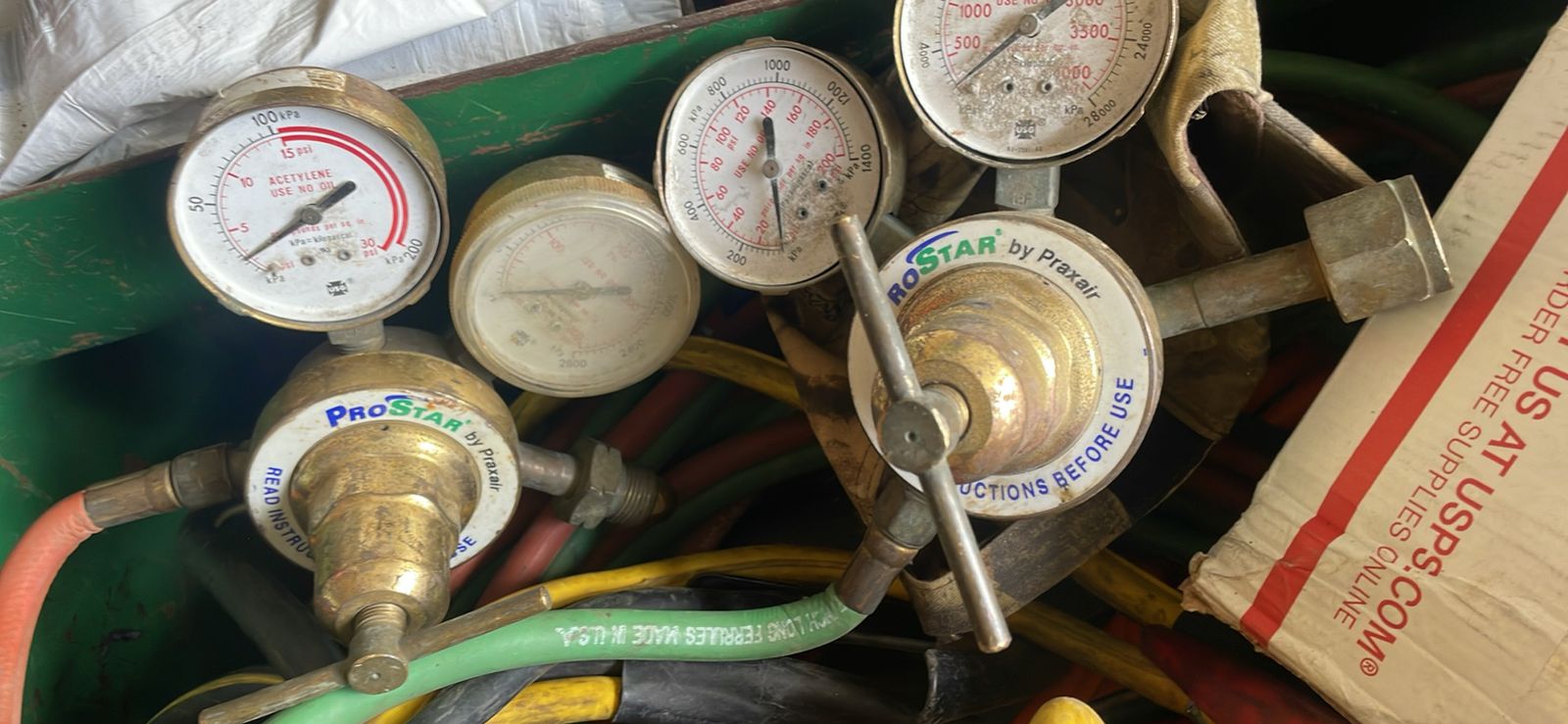 Cutting torch regs and 50ft hose