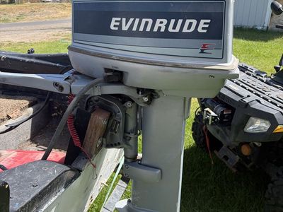 1984 25hp evinrude 2 stroke tiller long shaft
