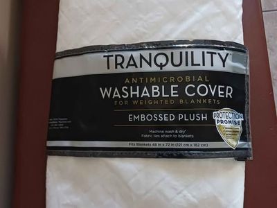 Cover for weighted blanket