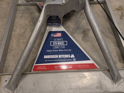 Andersen Hitches Ultimate 5th Wheel Connection Hitch with Base