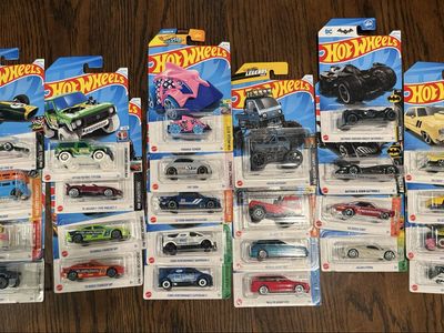 Hot Wheels 2023 Mainline Collection Lot (24 Cars) - Batman, Dodge, Ford, Fiat & More - New