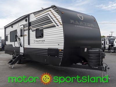 2026 Keystone Carbon 29WFO Toy Hauler Garage Center Bath