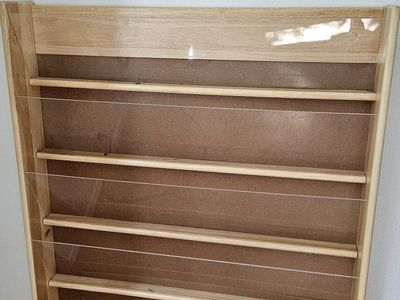 Wall Mounted Bookshelf/Display