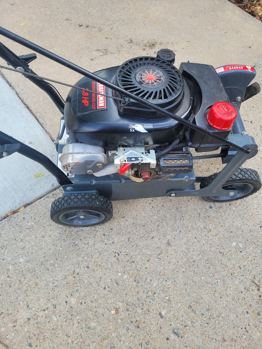 Craftsman 3.8 HP Four Stroke Walk Behind Edger/Bevel Cut