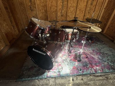 Ludwig 5 piece drum set