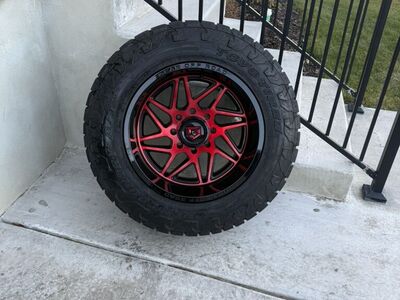 Ford F350 Rims and Tires 35/12.50R20 Toyo AT3