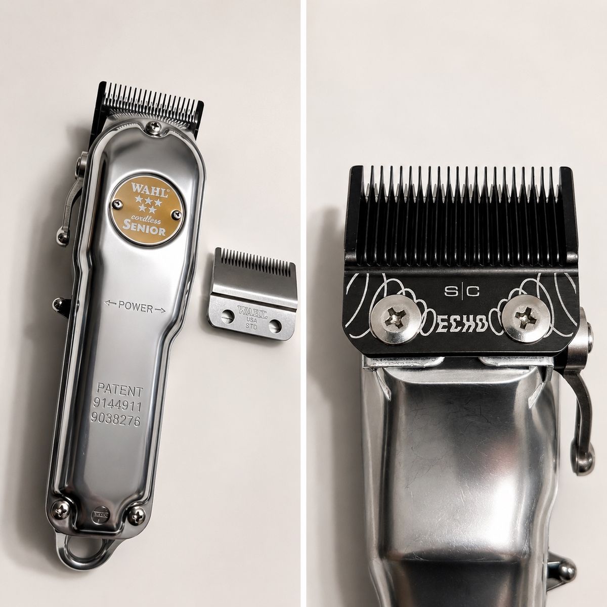 Wahl 5-Star Cordless Senior Metal Edition Clipper with S/C Echo Blade