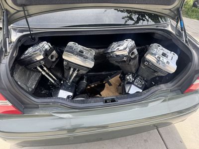 Rebuilt Harley Davidson Evo engines