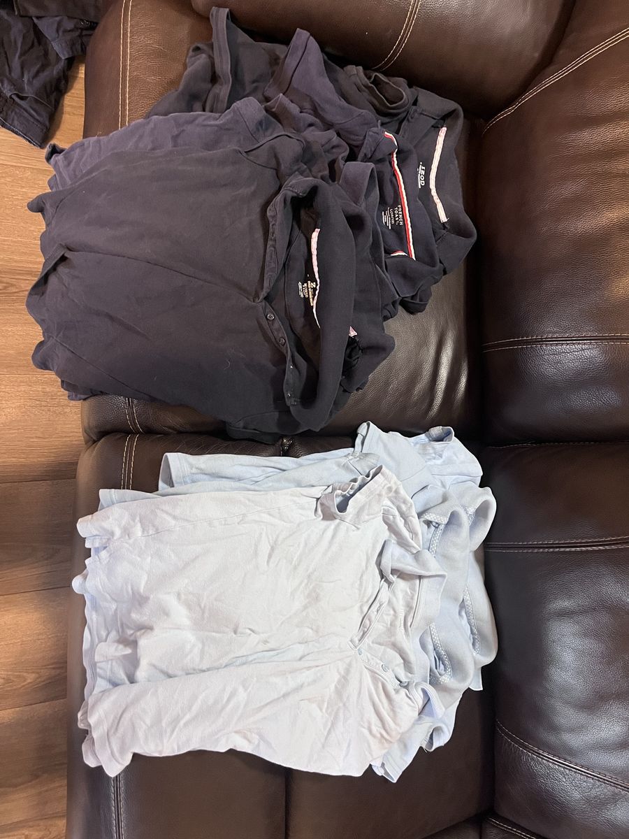 Girls' Used School Uniform Bundle - Polo Shirts, Shorts, Pants, Skorts, Dresses - Sizes 10-12