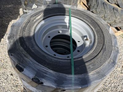 New Foam Filled (4) Tires 12.00x16 for Genie GTH-5519 -In Stock-