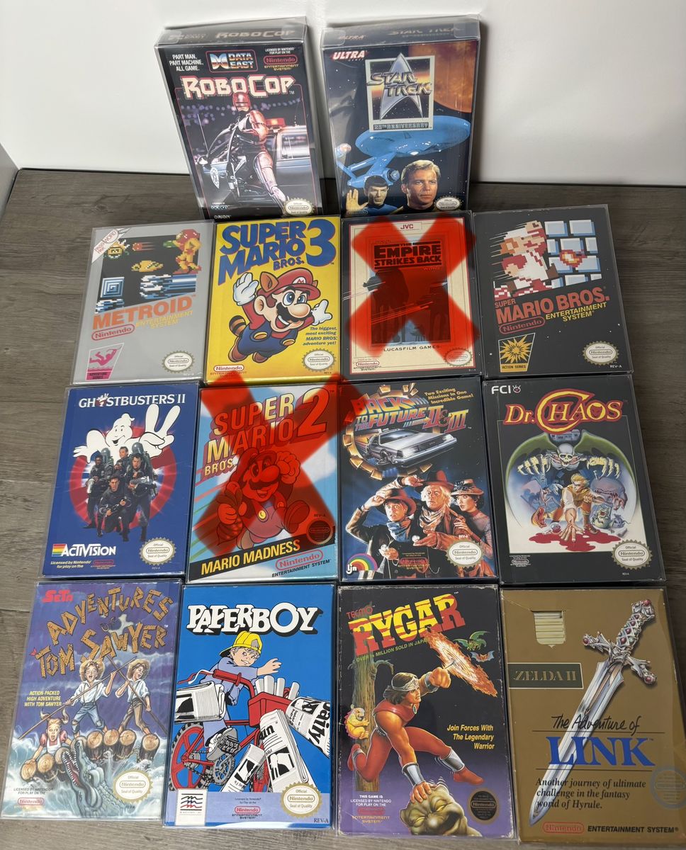 Nintendo CIB Collection, NES