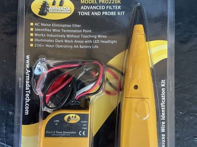 Armada Technologies Pro220K Advanced Filter Tone and Probe Kit - Deluxe Wire Identification Tool