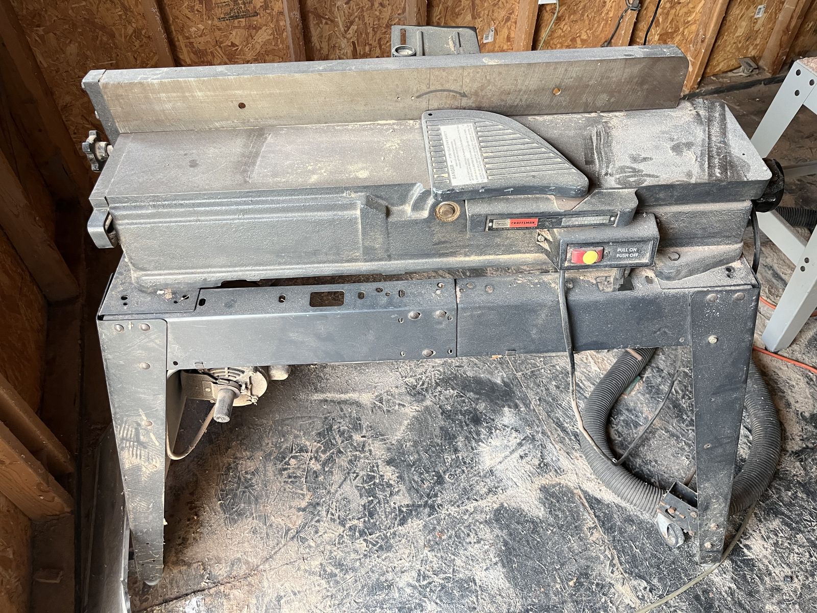 Craftsman jointer 6” capacity