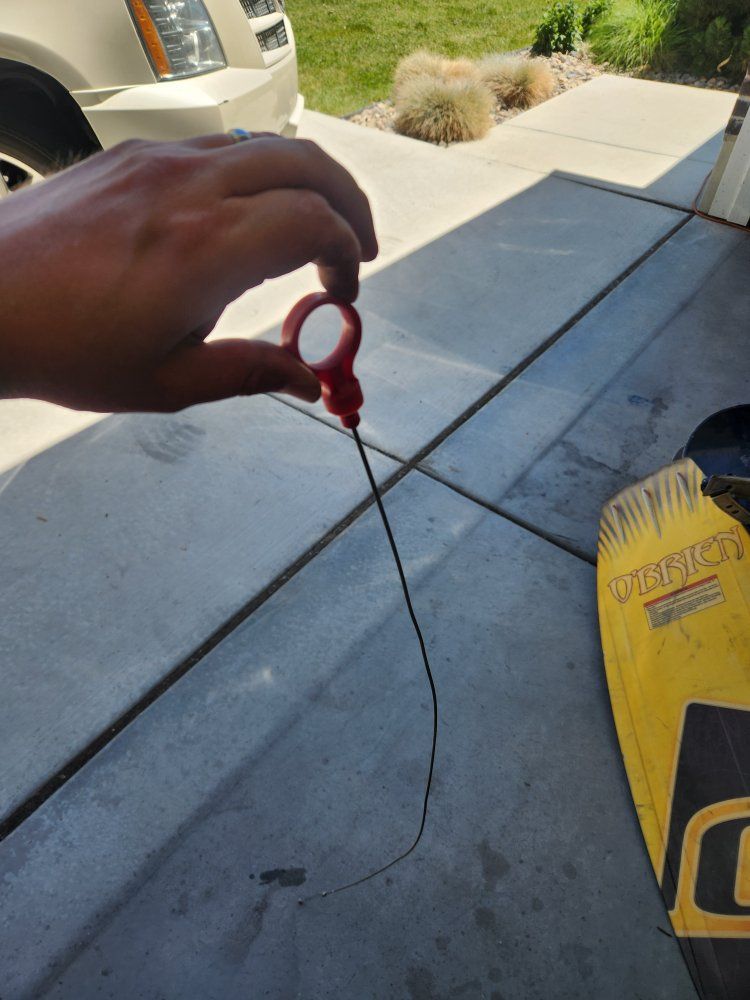Transmission dip stick for 2012 or newer Dodge Caravan or similar vehicle