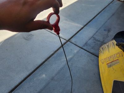 Transmission dip stick for 2012 or newer Dodge Caravan or similar vehicle
