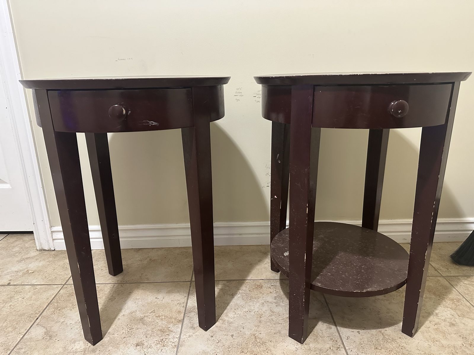 Two nice matching tables 