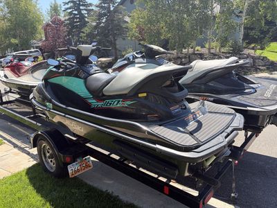 Three 4 stroke Jet Skis for Sale w/ Newer 3 Place trailer