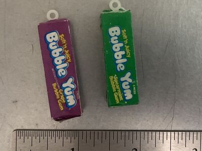 Bubble Yum Vintage Keychain Charm