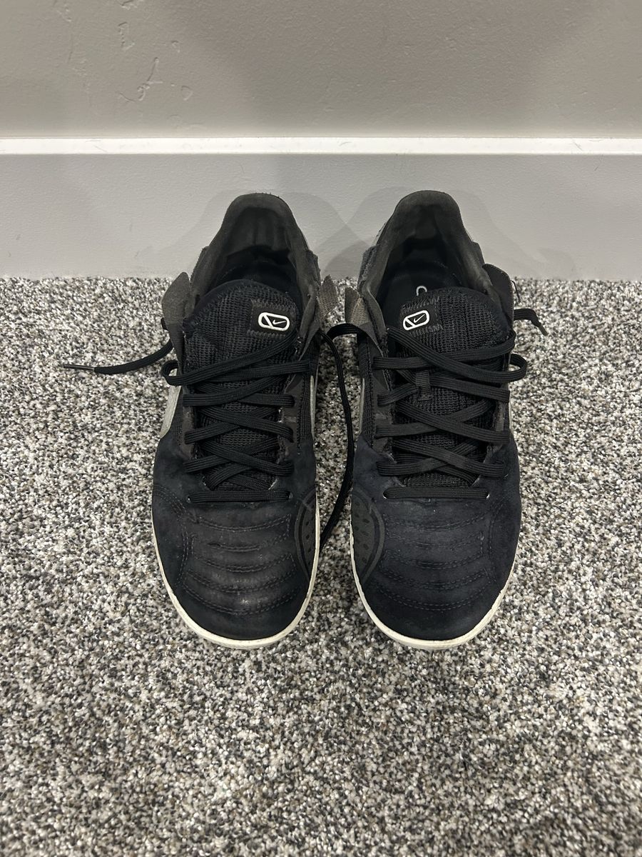 Nike Street Gato Black Suede Indoor Soccer Shoes Men's Size 7