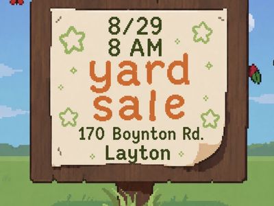 Multi Family Yard Sale
