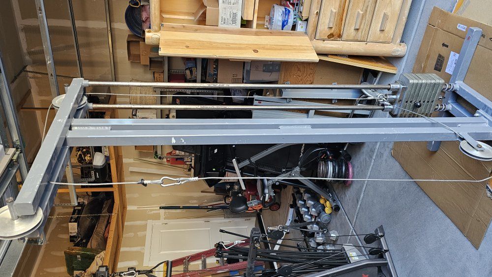 Rowing Pull down bar