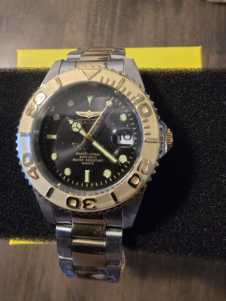 Invicta 29941 Pro Diver Steel,Gold 37.5mm