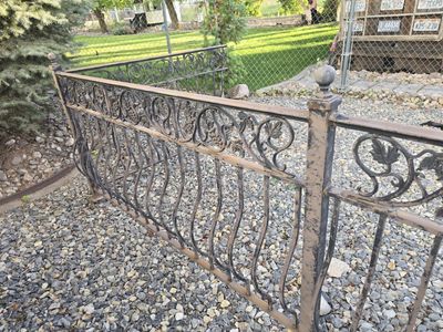 Powder Coated Deck Railing Beautiful ornate railing
