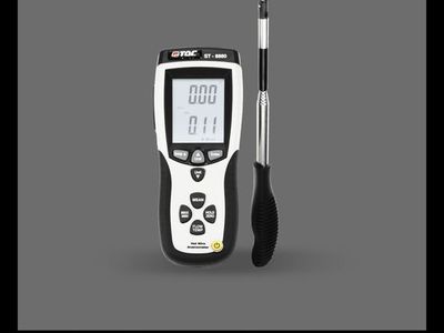 CEM DT-8880 Hot Wire Thermo-Anemometer Air Velocity Meter with Hard Case