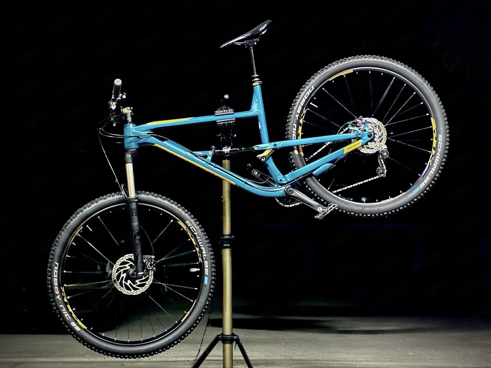 Polygon Siskiu T7 XL 29er Full Suspension — XT 10-Speed — RockShox 140mm with a dropper post