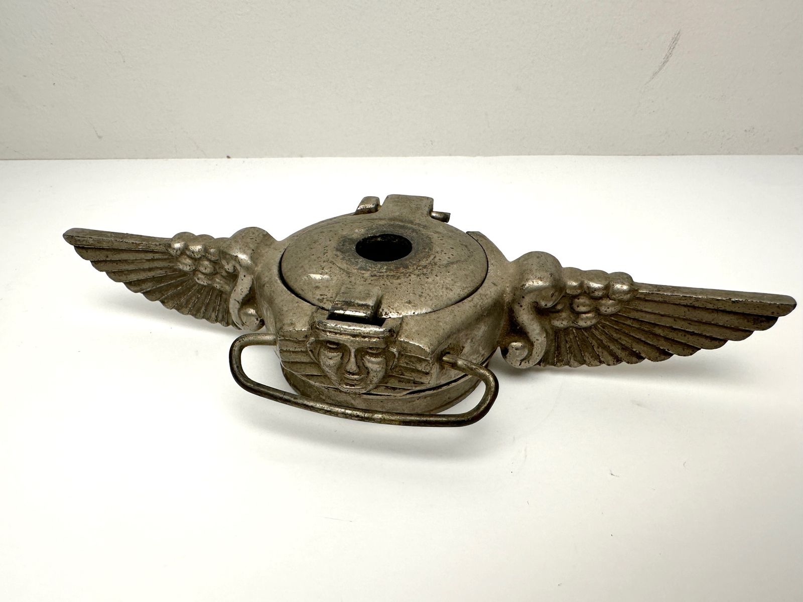 Damaged Vintage 9" Motometer Winged Radiator Cap