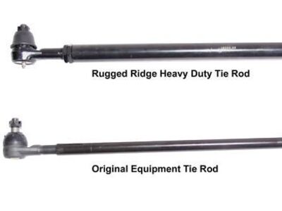 Rugged Ridge Steering Tie Rod Assembly Wide Track HD for Jeep Wrangler 82-86 Jeep CJ7/CJ8 RuggedRidge 18050.53