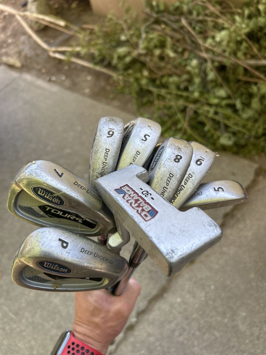 Wilson irons/putter 5-S