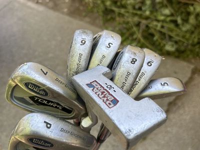 Wilson irons/putter 5-S