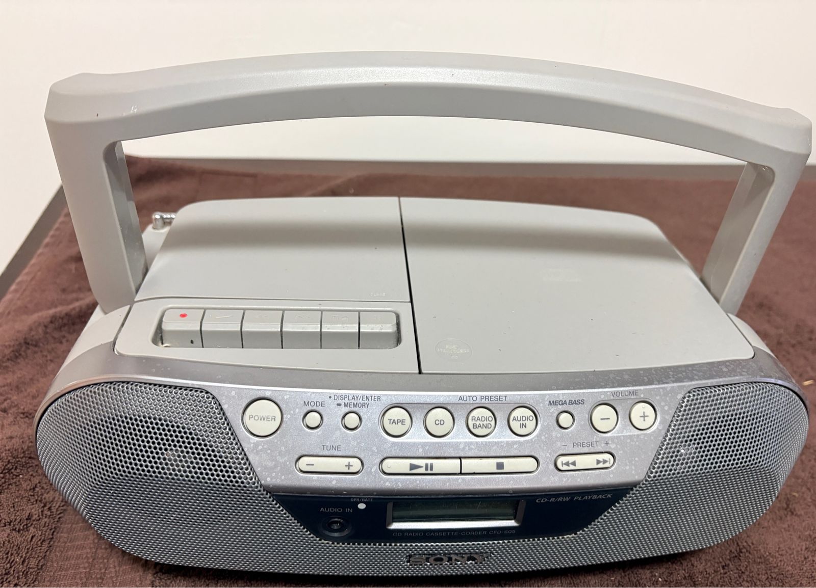 Sony CD Radio Cassette Player Boombox