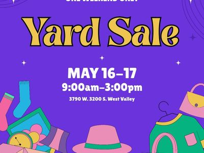 Yard Sale in West Valley