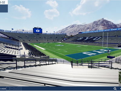 Two Lower Level Tickets - South End Zone - #14 BYU vs Arizona