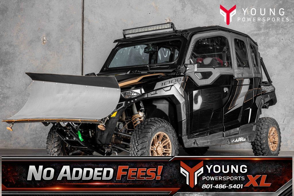 2019 Polaris® General® 4 1000 Ride Command Edition Black Pearl