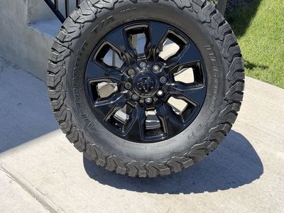 Dodge Ram 3500 Limited Rims and Tires 325/60R20-35/12.50R20 Bfgoodrich Ko2